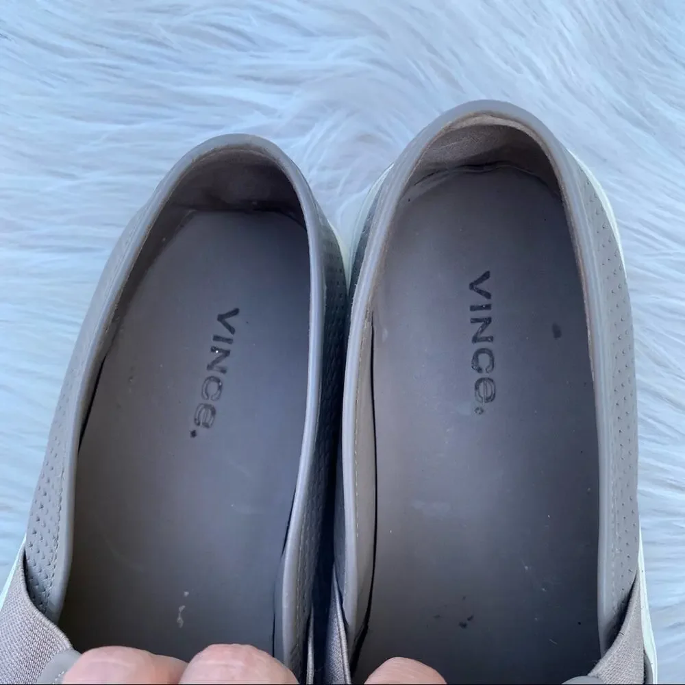Vince perforated eyelet flat loafers 7